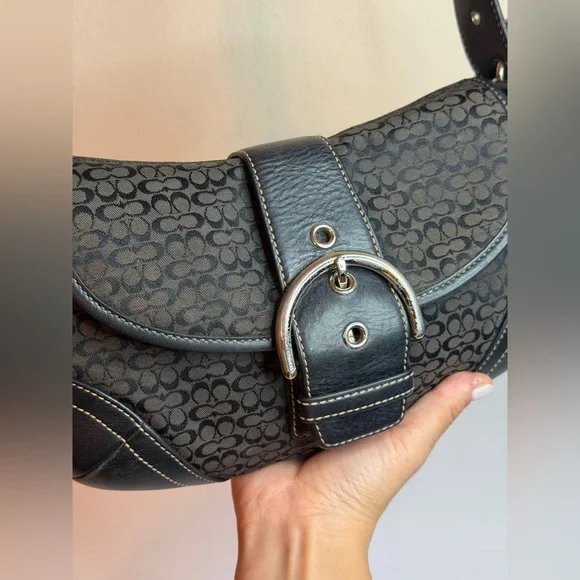 Coach Y2K Micro C Signature Monogram SoHo Shoulder Bag - Picture 6 of 13